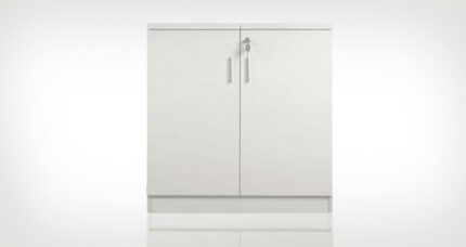 White 2 Door Cabinet | Storage & Filings SF-11