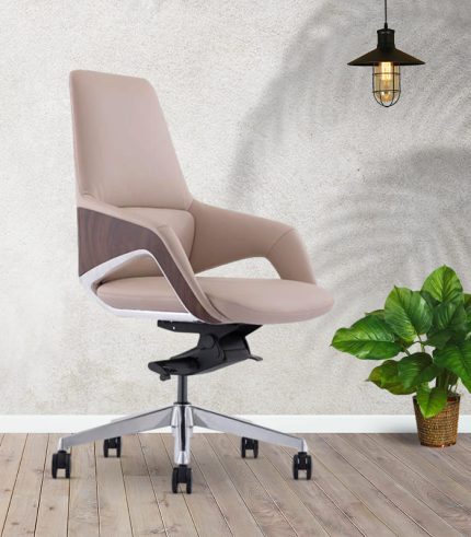 Executive Medium Back Leather Chair