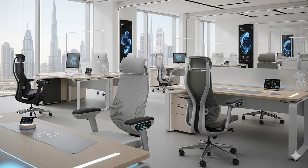 Workplace Seating Trends 2025: Future of Office Chairs in Dubai | Furnicraft